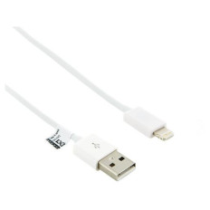 4World Cable USB to Lightning 1m, bel