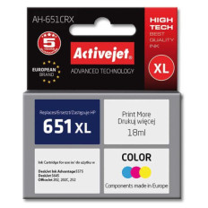 Activejet barvno črnilo HP 651 C2P11AE, 18ml