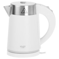 Adler Električni grelnik vode 0,6 L  bela barva AD1372W