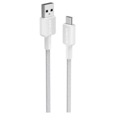 Anker 322 USB-A to USB-C pleten kabel 0,9m bel