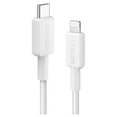 Anker 322 USB-C to Lightning pleten kabel 1,8m bel