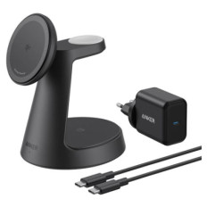 Anker MagGo brezžično polnilno stojalo 3v1, črno