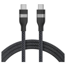 Anker pleteni USB-C na USB-C kabel 240 W, 1,8m, črn