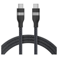 Anker pleteni USB-C na USB-C kabel 240 W, 0,9m, črn