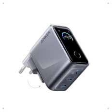 Anker Prime 160 W GaN 3-portni polnilec, smart display, črn