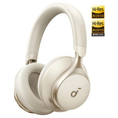Anker Soundcore Space One naglavne Bluetooth slušalke, krem