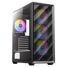 ANTEC AX85 Midi-ATX RGB okno gaming črno ohišje