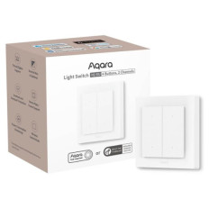 AQARA pametno stikalo za luči H2 (WS-K08D), 4 gumbi - 2 kanala