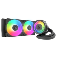 ARCTIC LIQUID FREEZER III PRO 240mm A-RGB vodno hlajenje za INTEL/AMD procesorje (črn)