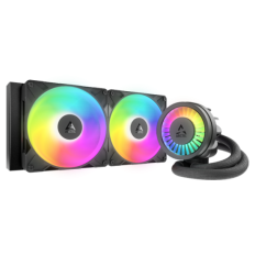 ARCTIC LIQUID FREEZER III PRO 280mm A-RGB vodno hlajenje za INTEL/AMD procesorje (črn)