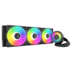 ARCTIC LIQUID FREEZER III PRO 420mm A-RGB vodno hlajenje za INTEL/AMD procesorje (črn)