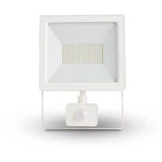 Asalite LED bel reflektor Slim 50W 4500K (4500 lumnov) + senzor