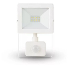 Asalite LED Bela Slim Reflektor 10W 4500K (900 lumnov) + Senzor