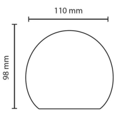 Asalite LED nočna svetilka Star Ball 1W