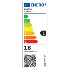 Asalite LED žarnica A65 E27 – 18W, 4000K, 2000 lumnov
