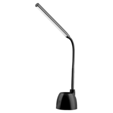 ASALITE namizna svetilka 6W, 4000K, 480lm, črna, dimer