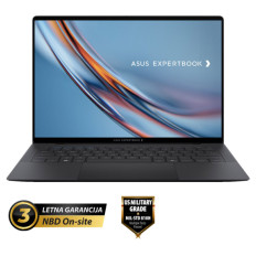 ASUS ExpertBook Ultra B9 OLED 14" (35,56cm) WQXGA+ Core Ultra 7 X7 358H 32GB 1TB 0,99kg Win11 Pro Jet Fog prenosni računalnik B9403CVAR-WB53D0X + ovitek in LAN adapter