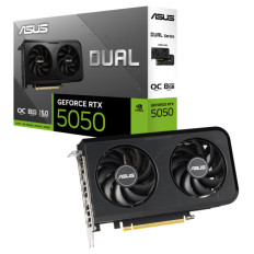 ASUS Prime GeForce RTX 5050 OC 8GB GDDR6 DUAL-RTX5050-O8G grafična kartica
