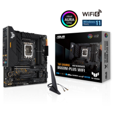 ASUS TUF GAMING B660M-PLUS WIFI, DDR5, SATA3, USB3.2Gen2x2, DP, WiFi, LGA1700 mATX