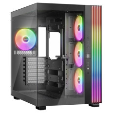 BE QUIET! LIGHT BASE 600 LX (BGW67) RGB midi-ATX okno črno ohišje