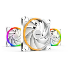 BE QUIET! LIGHT WINGS White High-Speed (BL103) triple pack RGB 140mm 4-pin PWM beli ventilator