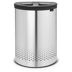 Brabantia koš za ločevanje perila Selector 55L, Matt Steel