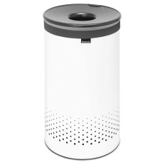 Brabantia koš za perilo 60L okrogel, bel