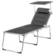 BRUNNER Marbella High H2L udoben ležalnik 