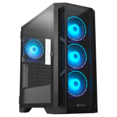 Chieftec APEX USB3.2 Gen2 ATX A-RGB ohišje, črno