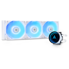 Chieftec Iceberg 360 360mm A-RGB vodno hlajenje za INTEL/AMD procesorje, bel