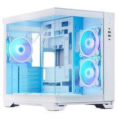 Chieftec VISIO USB3.2 Gen2 ATX A-RGB ohišje, belo