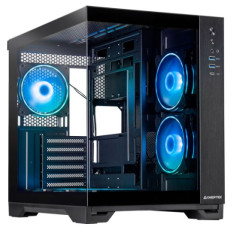 Chieftec VISIO USB3.2 Gen2 ATX ohišje, črno