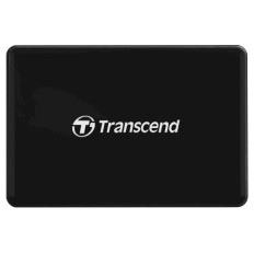 Čitalec kartic Transcend RDC8 črn, USB C 3.1 --> SD, microSD, CompactFlash