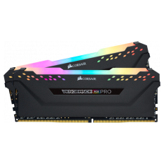 Corsair VENGEANCE RGB PRO 16GB (2 x 8GB) DDR4 DRAM 3600MHz PC4-28800 CL18, 1.2V/1.35V