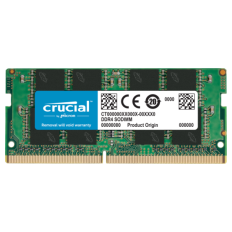 Crucial 16GB DDR4-3200 SODIMM PC4-25600 CL22, 1.2V