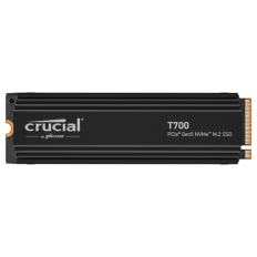 Crucial T700 4TB PCIe Gen5 NVMe M.2 SSD s hlajenjem