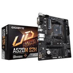 GIGABYTE A520M S2H, DDR4, SATA3, USB3.2Gen1, HDMI, AM4 mATX