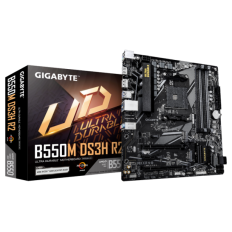 GIGABYTE B550M DS3H R2, DDR4, SATA3, USB3.2Gen1, DP, AM4 mATX