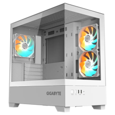 Gigabyte C201 PANORAMIC ICE ATX RGB osvetljeno ohišje, belo