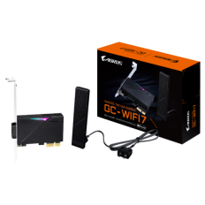 GIGABYTE GC-WIFI7 2Tx2R a/b/g/n/ac/ax/be Tri Band WIFI 7 + BLUETOOTH 5.3 PCI-E kartica