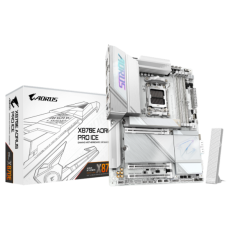 GIGABYTE X870E AORUS PRO ICE, DDR5, SATA3, USB4, DP, 2.5GbE, WiFi 7, AM5 ATX
