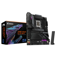 GIGABYTE Z890 AORUS ELITE WIFI7, DDR5, SATA3, USB4, DP, 2.5GbE, WIFI 7, LGA1851 ATX