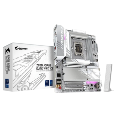 GIGABYTE Z890 AORUS ELITE WIFI7 ICE, DDR5, SATA3, USB4, DP, 2.5GbE, WIFI 7, LGA1851 ATX