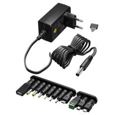 GOOBAY 3V-12V, 27W, 2,25A, 11 nastavkov, univerzalni napajalnik