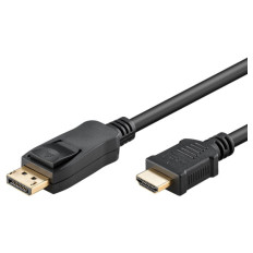 GOOBAY DisplayPort na HDMI 1m 4K 60Hz kabel