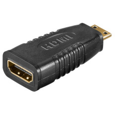 GOOBAY miniHDMI na HDMI 4K/60Hz črn adapter