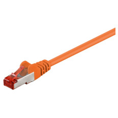 GOOBAY S/FTP (PiMF) CAT 6 patch 1,5m oranžen mrežni povezovalni kabel