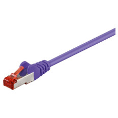 GOOBAY S/FTP (PiMF) CAT 6 patch 1,5m vijoličen mrežni povezovalni kabel