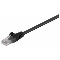 GOOBAY U/UTP CAT 5e patch 1 m črn mrežni povezovalni kabel