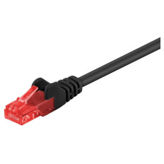 GOOBAY U/UTP CAT 6 patch 1,5m (95596) črn mrežni povezovalni kabel
